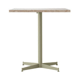 Nook Dining Table: Kunis Breccia + Olive