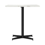 Nook Dining Table: Estremoz Marble + Black