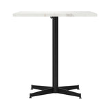 Nook Dining Table: Estremoz Marble + Black