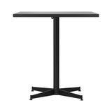 Nook Dining Table: Black Oak Veneer + Black