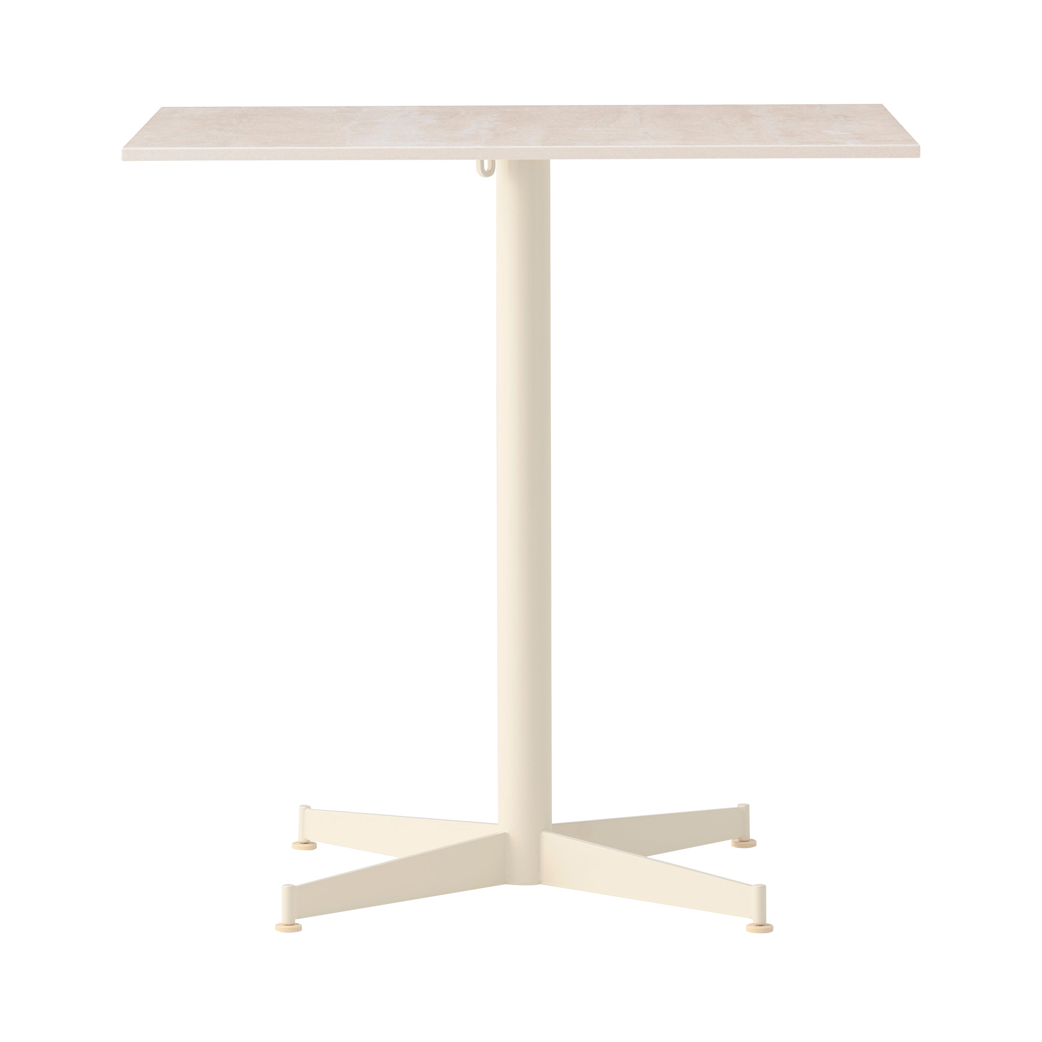 Nook Dining Table: Ceramic Sand + Ivory