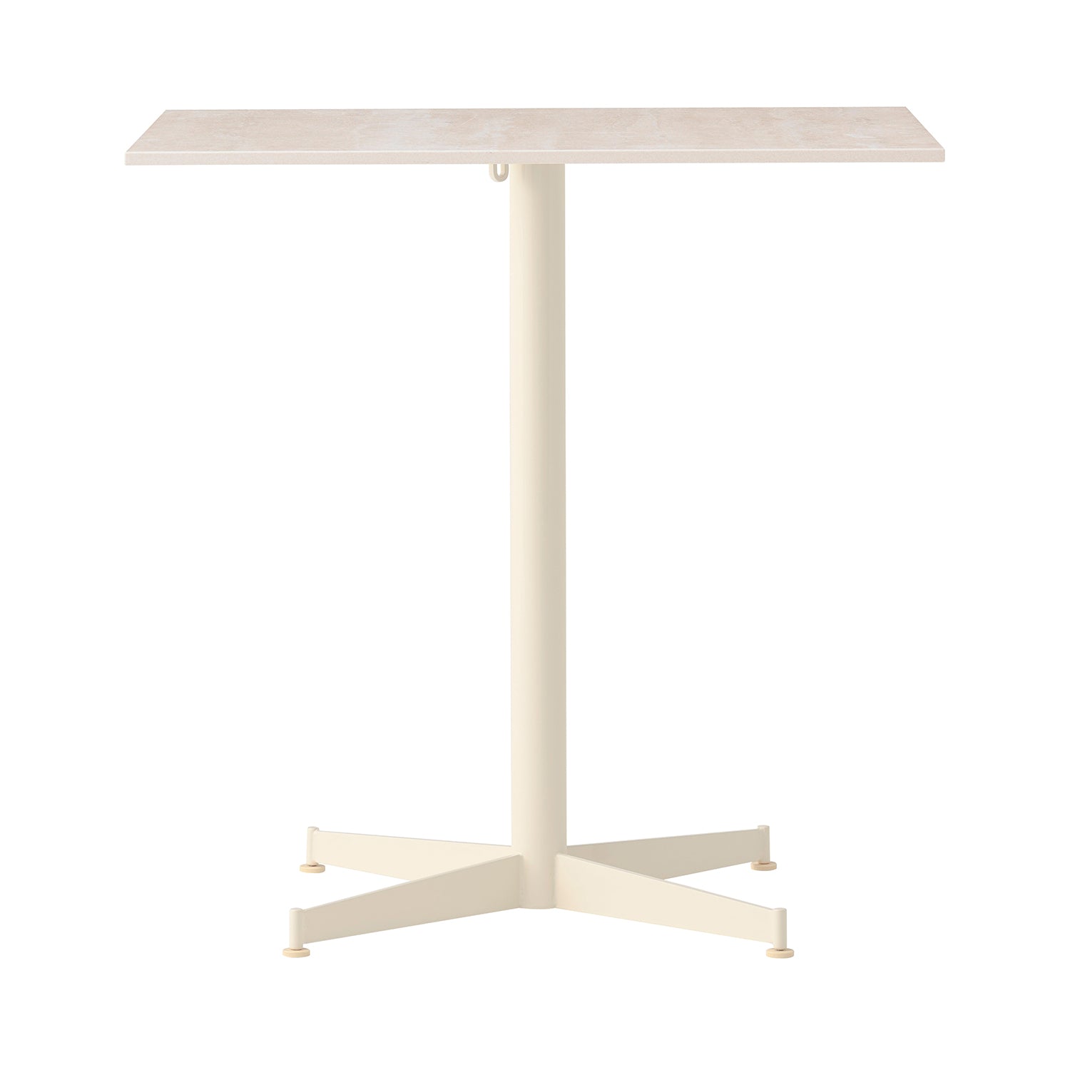 Nook Dining Table: Ceramic Sand + Ivory
