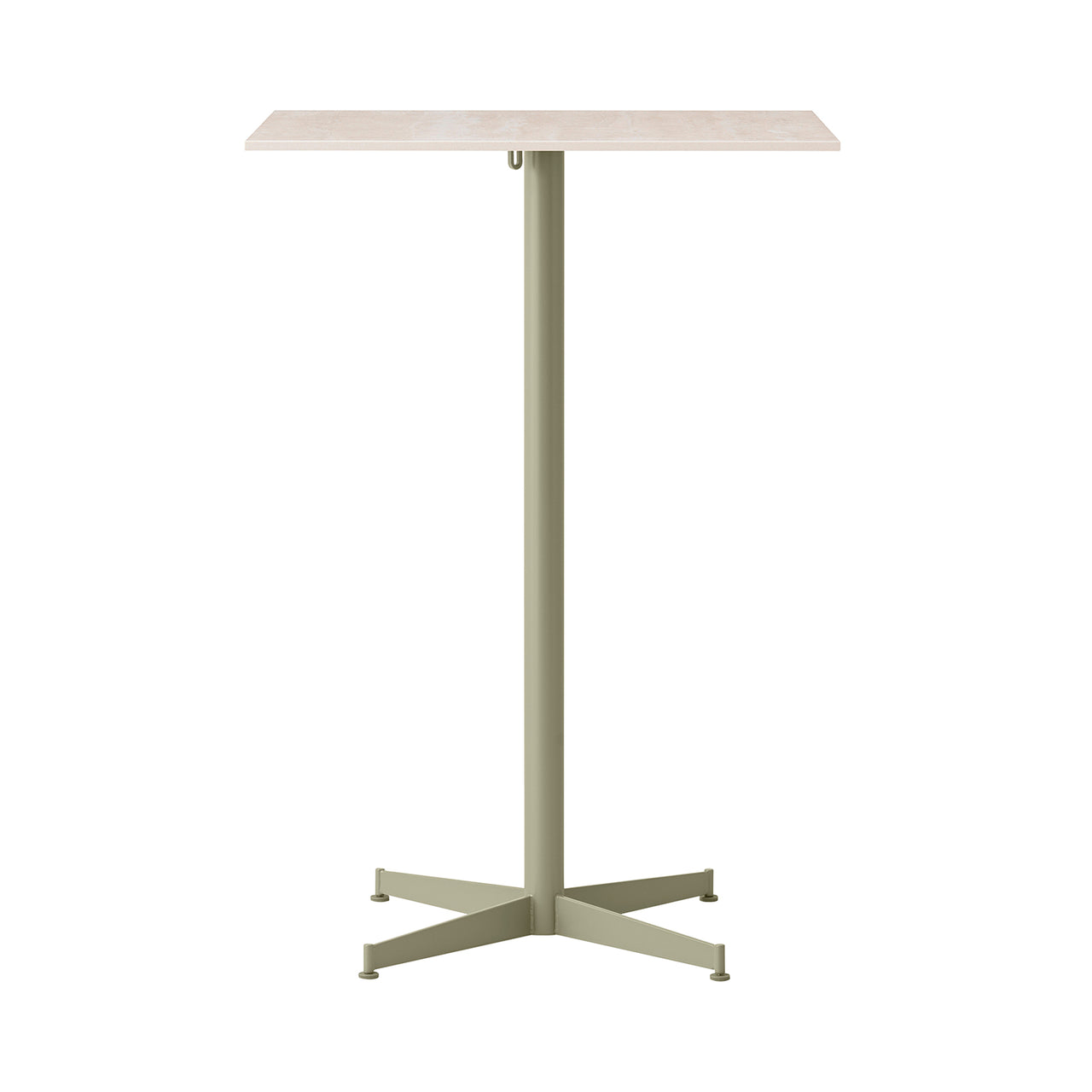 Nook Bar + Counter Table: Bar + Ceramic Sand + Olive