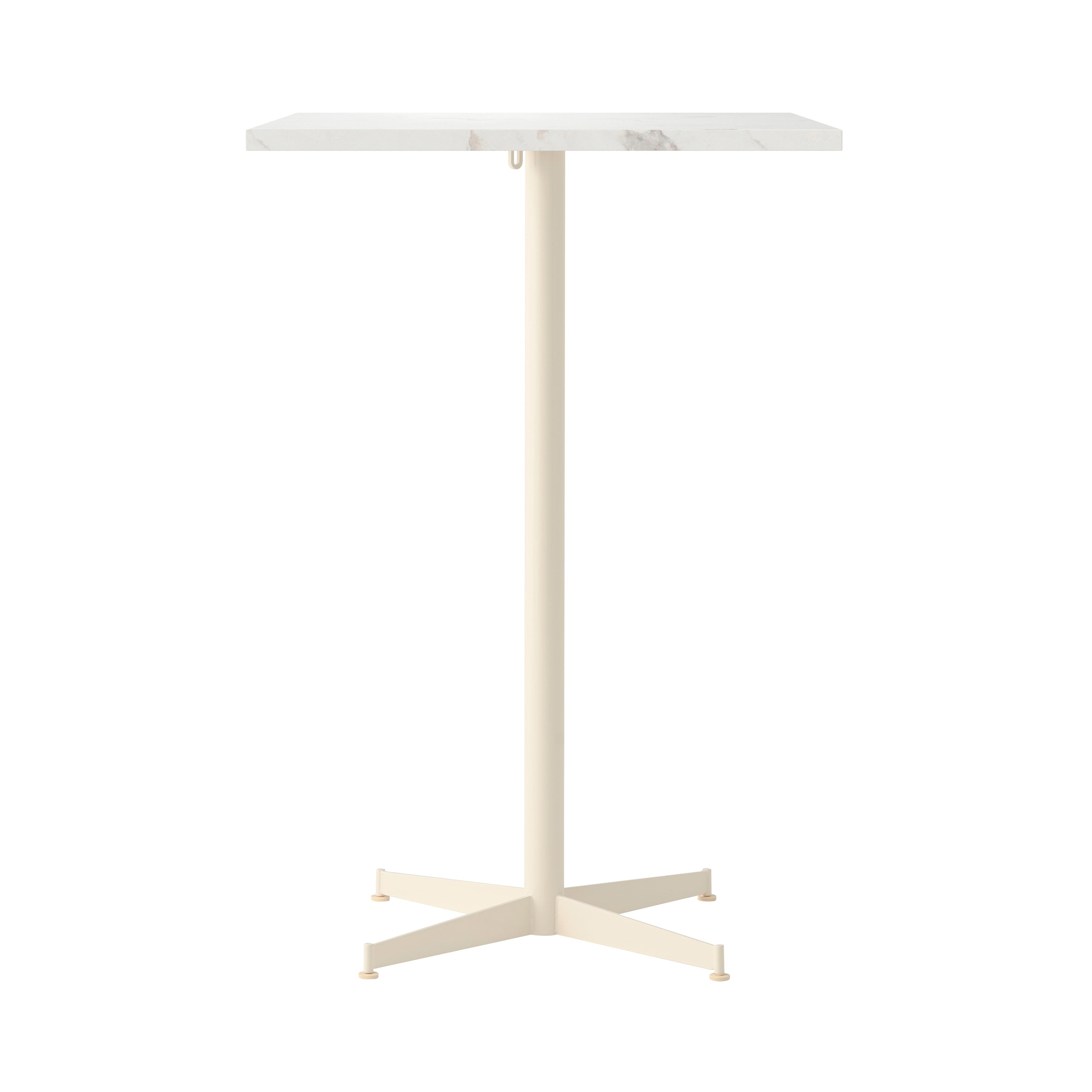 Nook Bar + Counter Table: Bar + Estremoz Marble + Ivory