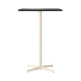 Nook Bar + Counter Table: Bar + Linoleum Charcoal + Ivory