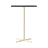 Nook Bar + Counter Table: Bar + Black Oak Veneer + Ivory