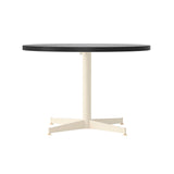 Nook Lounge Table: Black Oak Veneer + Ivory