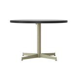 Nook Lounge Table: Black Oak Veneer + Olive