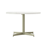 Nook Lounge Table: Estremoz Marble + Olive