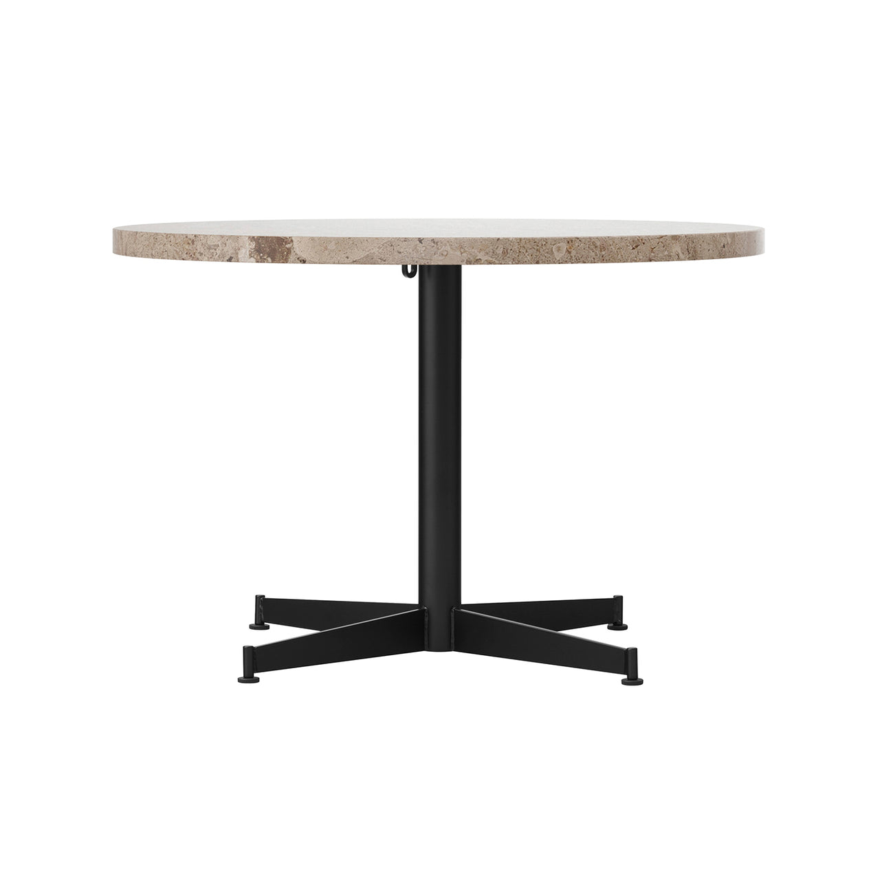 Nook Lounge Table: Kunis Breccia + Black