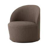 Tearoom Lounge Chair with Loose Cover: Swivel with Return + Logan Flint