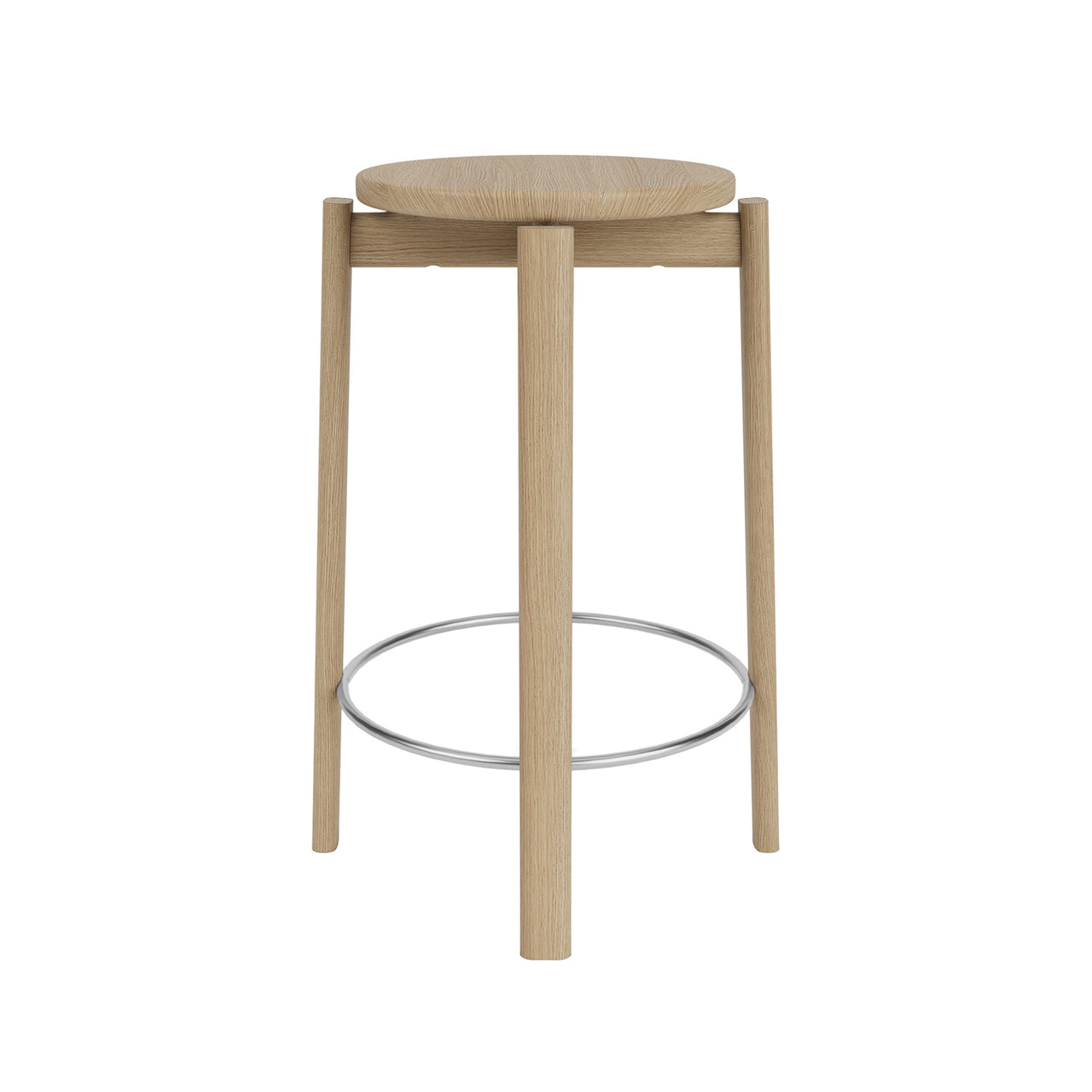 Passage Bar + Counter Stool: Quick Ship + Counter + Natural Oak