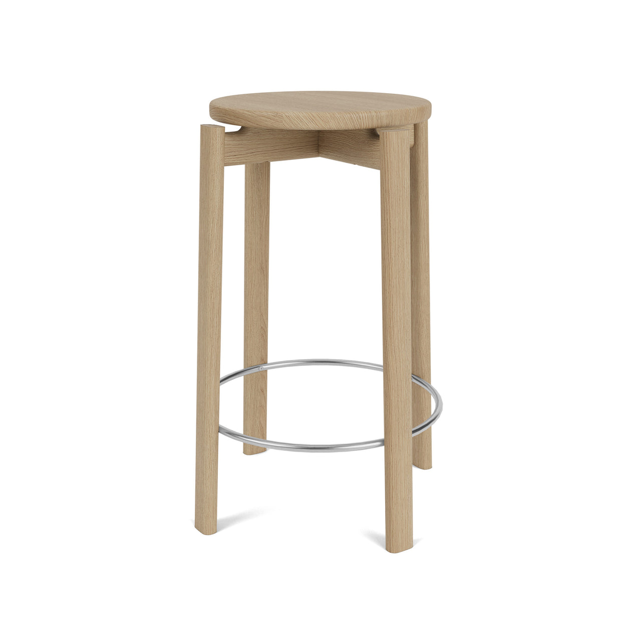 Passage Bar + Counter Stool: Quick Ship + Counter + Natural Oak