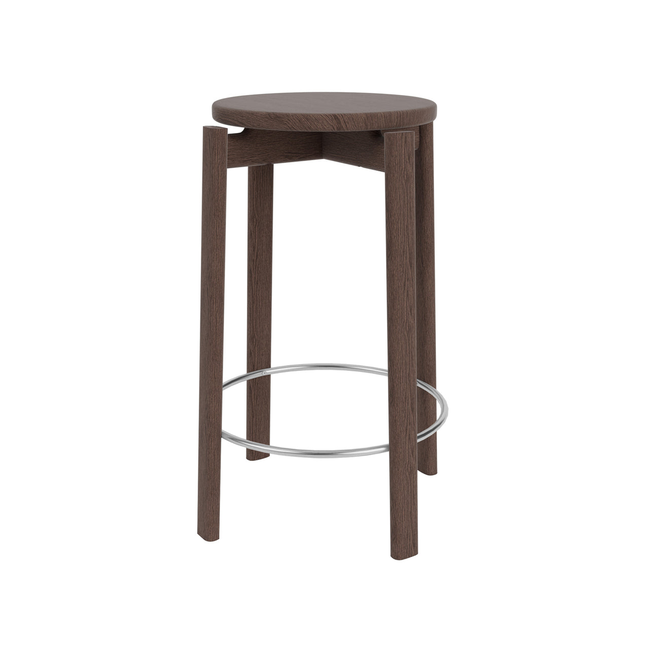 Passage Bar + Counter Stool: Quick Ship + Counter + Dark Stained Oak