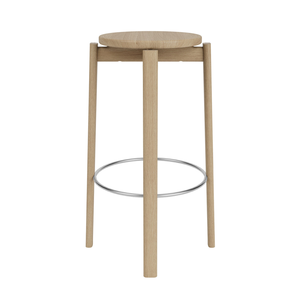 Passage Bar + Counter Stool: Quick Ship + Bar + Natural Oak