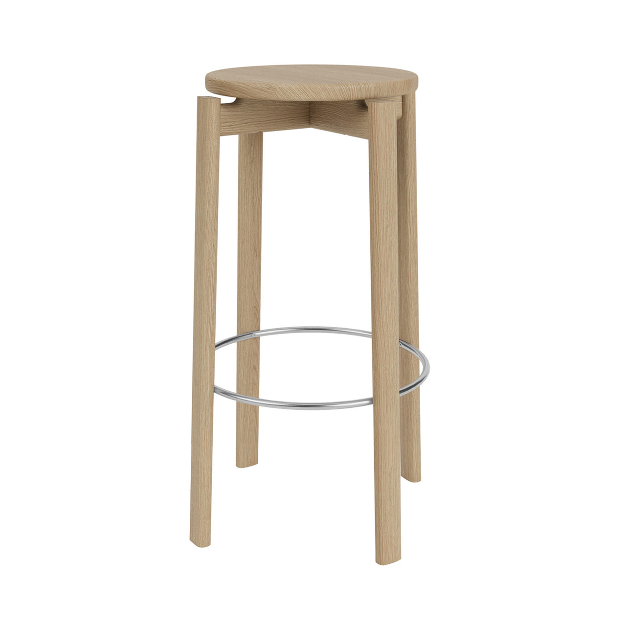 Passage Bar + Counter Stool: Quick Ship + Bar + Natural Oak