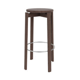 Passage Bar + Counter Stool: Quick Ship + Bar + Dark Stained Oak