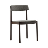 Timb Chair: Upholstered + Brown + Hallingdal 368