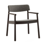Timb Lounge Armchair: Upholstery + Brown + Hallingdal 368