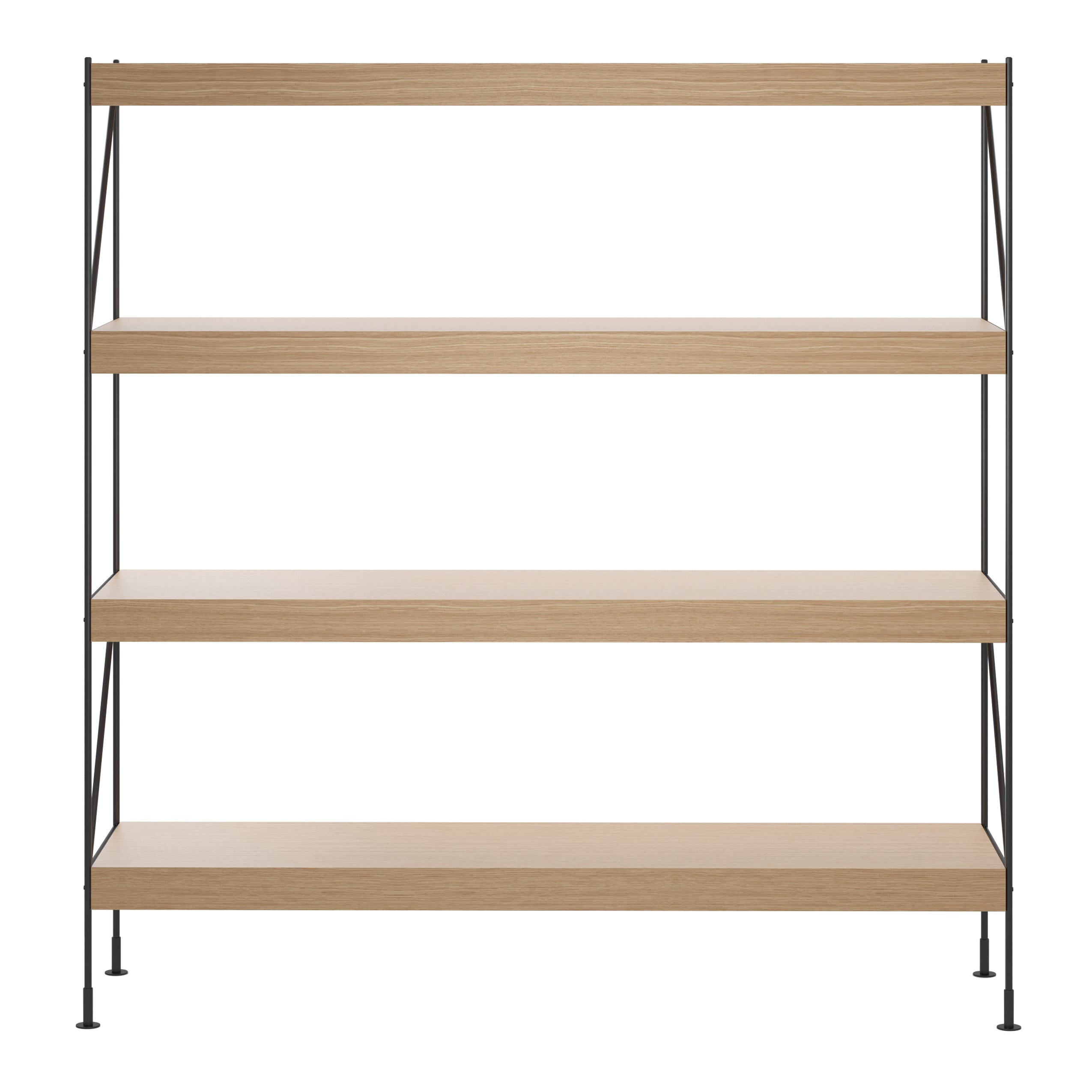 Zet Storage System: 4 + Natural Oak