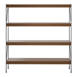 Zet Storage System: 4 + Dark Stained Oak