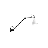 Lampe Gras N°304 L40 Wall Lamp: White + Round + Without Switch