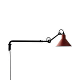 Lampe Gras N°203 Lamp: Red + Conic