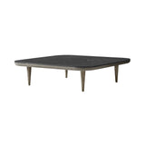 Fly Series SC11 Coffee Table: Nero Marquina Marble + Smoked Oiled Oak