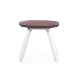 You and Me Bench Footstool: Indoor/Outdoor + White + 1