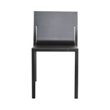 Stedelijk Stacking Chair: Quick Ship + Black Brown