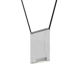 Sainte Atelier 03 Suspension Lamp: Extra Clear + Black