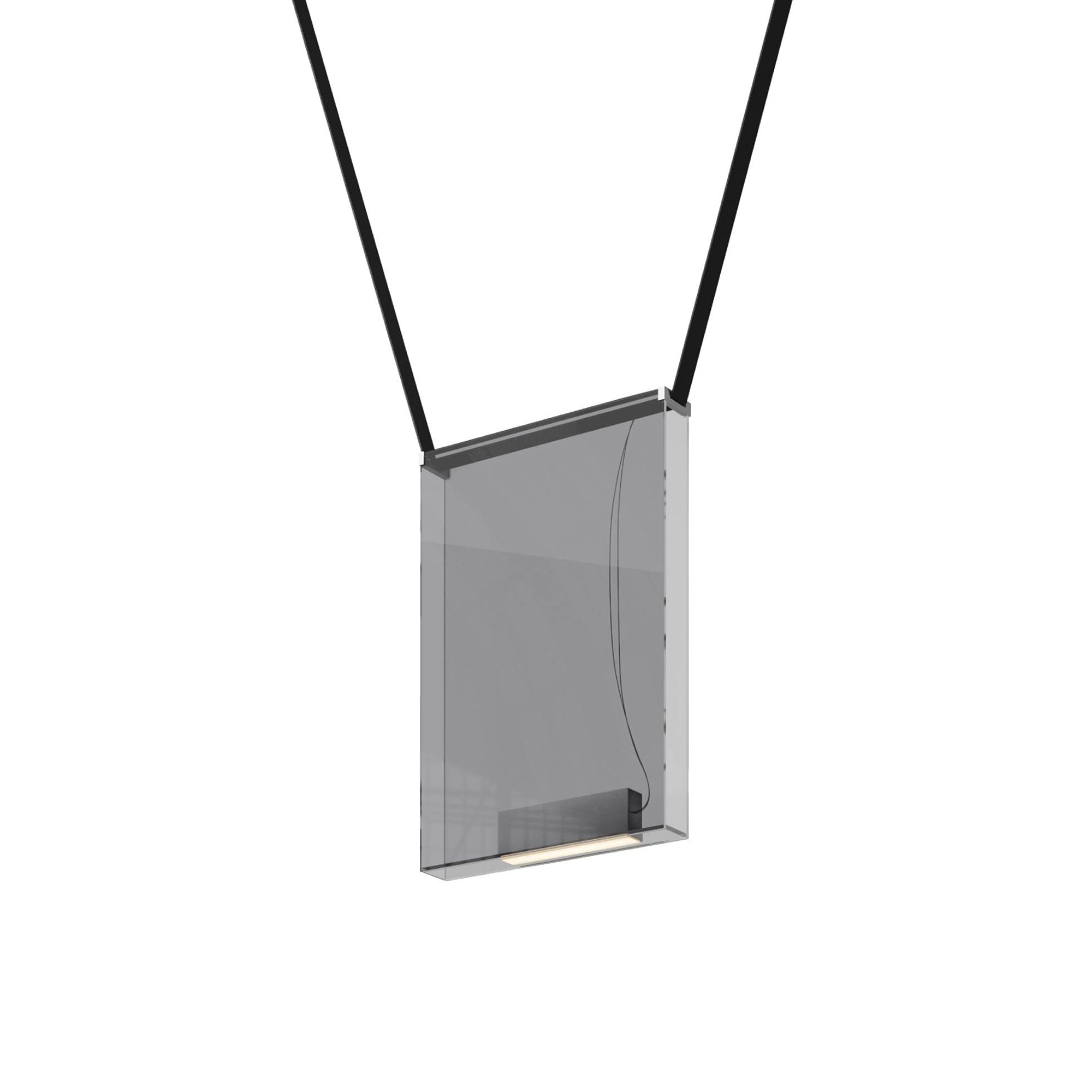 Sainte Atelier 03 Suspension Lamp: Grey + Black