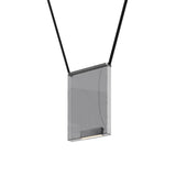 Sainte Atelier 03 Suspension Lamp: Grey + Black