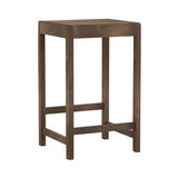01 Bar + Counter Stool: Counter + Dark Brown Birch