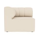 Eave Seamline Corner Sofa: Concave + Right