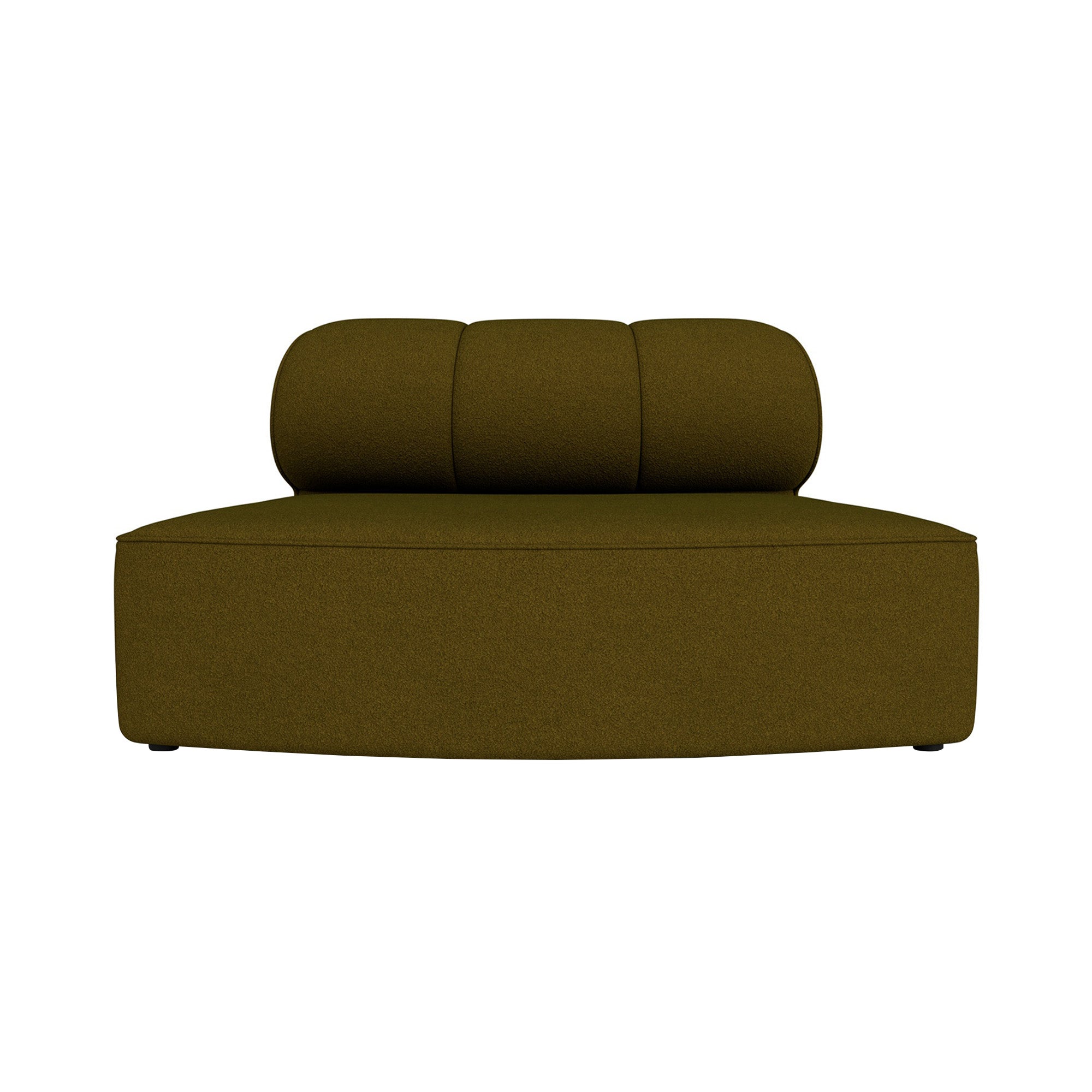 Eave Seamline Open Section Sofa: Convex + Baru 0950