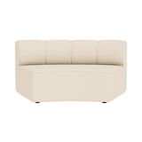 Eave Seamline Open Section Sofa: Concave + Textile Category 0