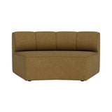 Eave Seamline Open Section Sofa: Concave + Boucle 06