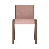 Ready Dining Chair: Front Upholstered + Red Stained Oak + Canvas 2 356