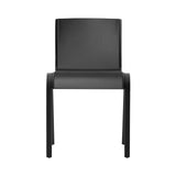Ready Dining Chair: Front Upholstered + Black Painted Oak + Dakar 0842
