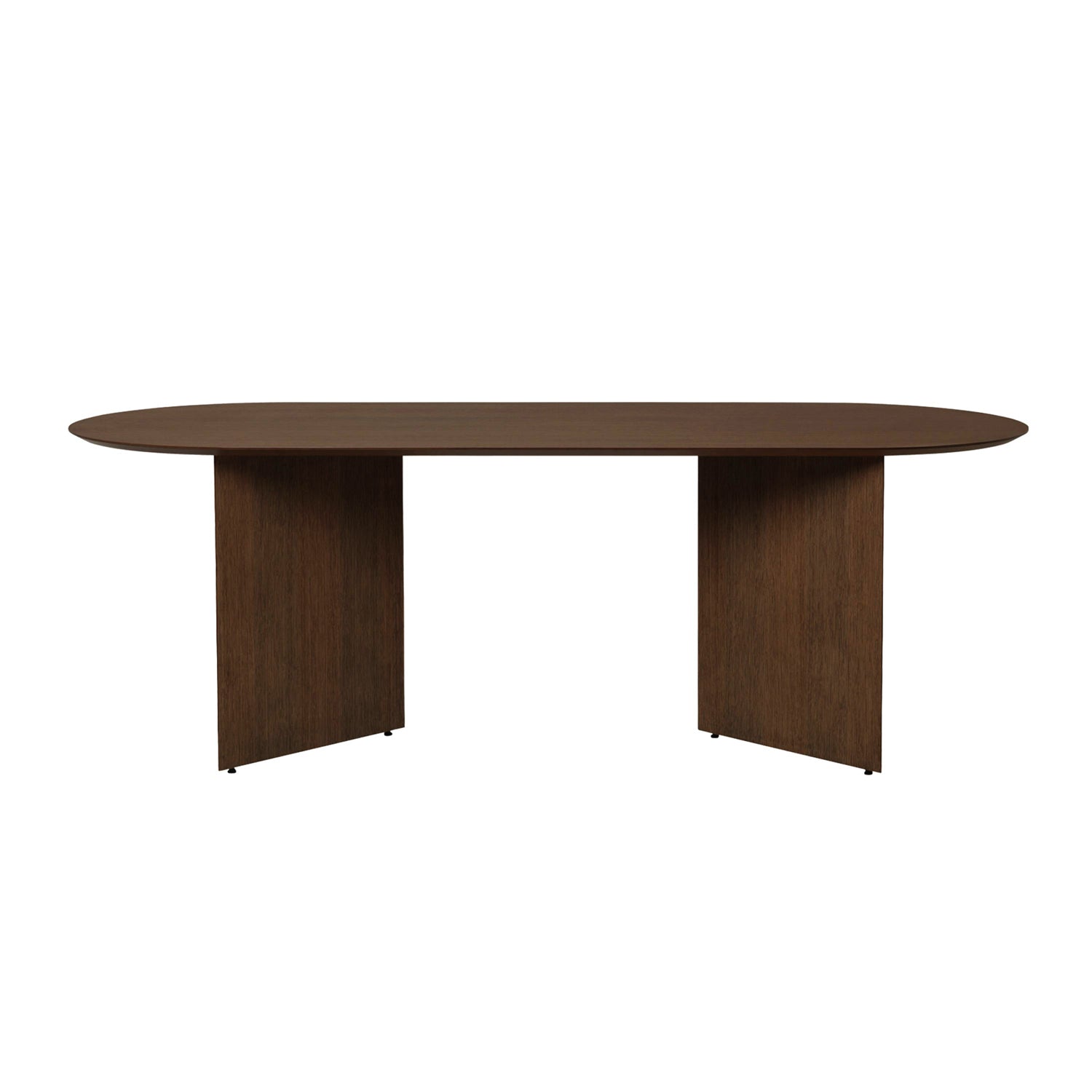 Mingle Oval Table: Walnut