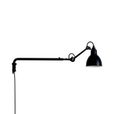 Lampe Gras N°203 Lamp: Black + Round