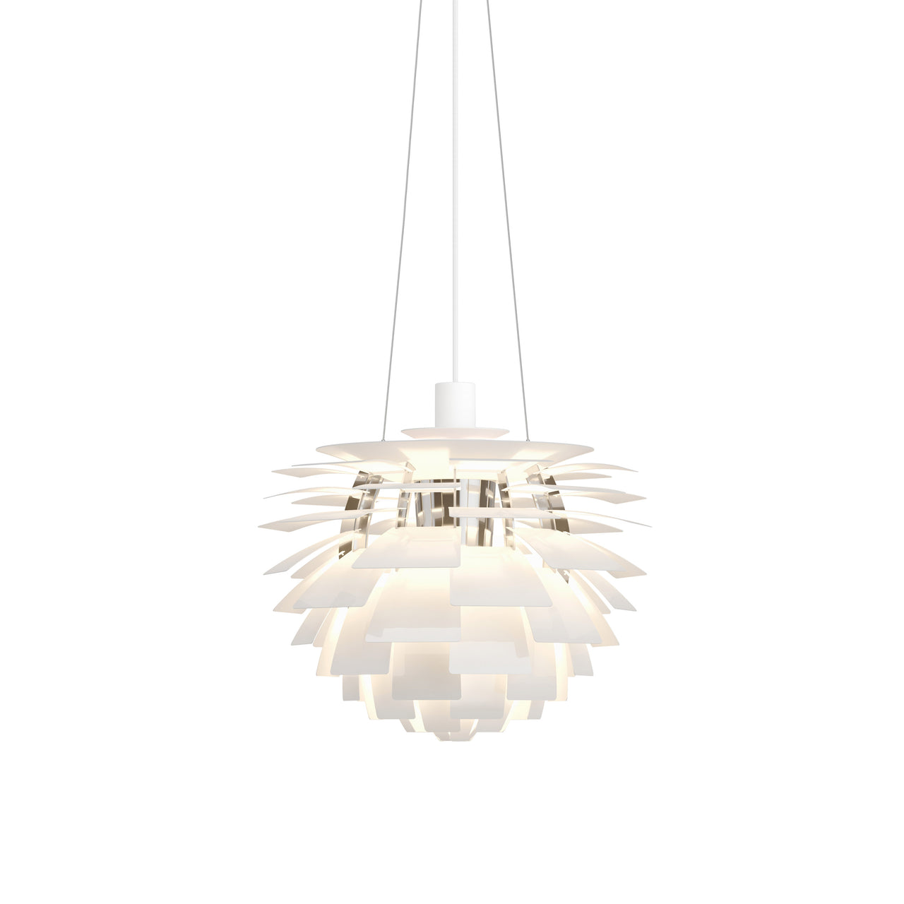 PH Artichoke Pendant: Small + White