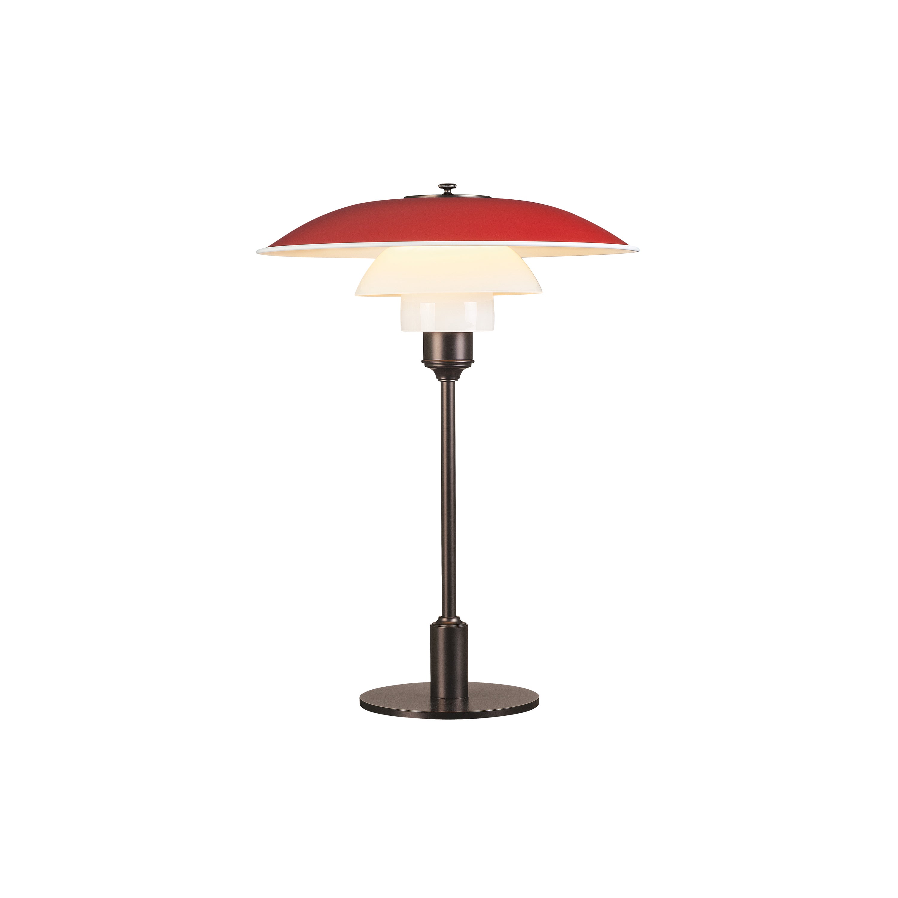 PH 3½-2½ Table Lamp: Red
