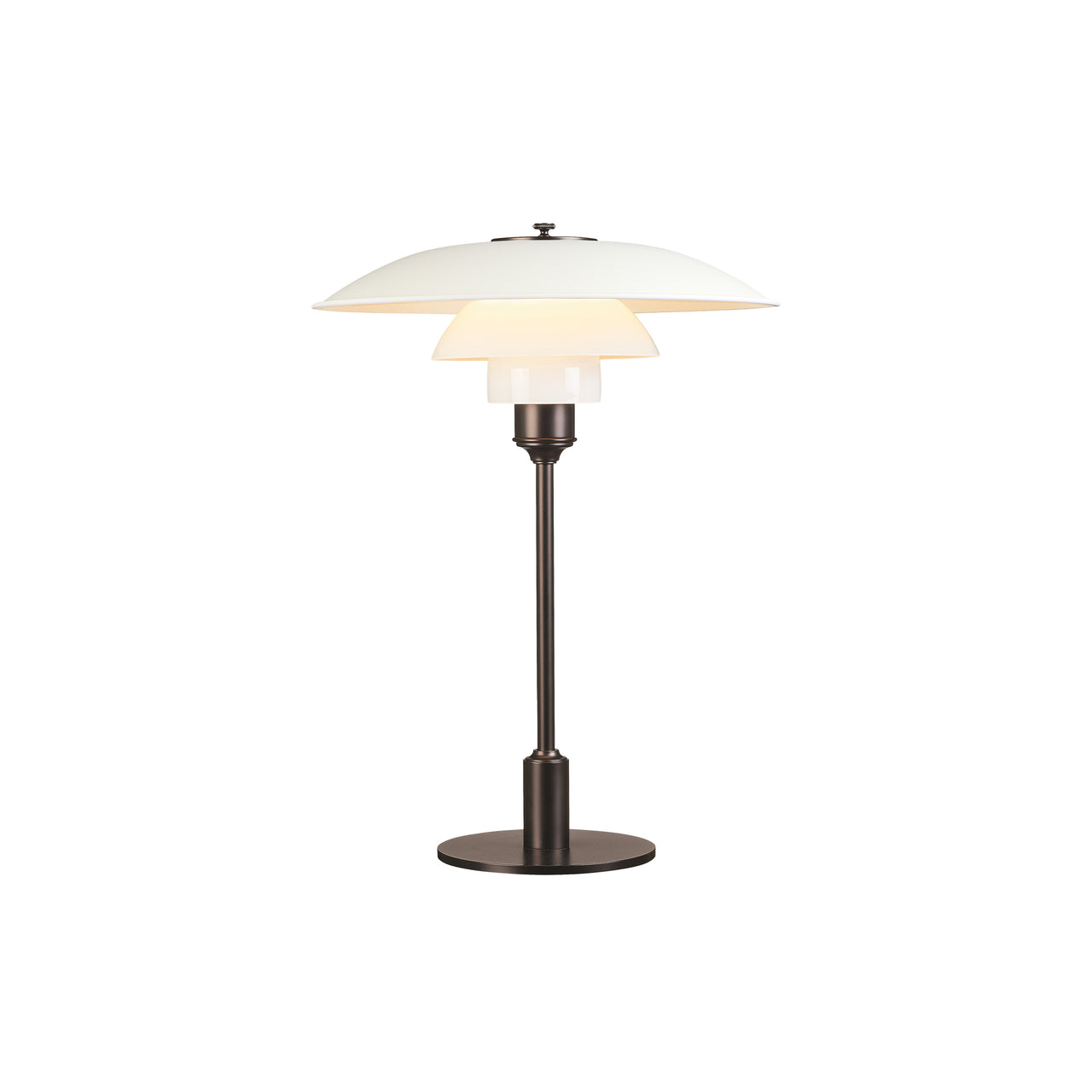 PH 3½-2½ Table Lamp: White