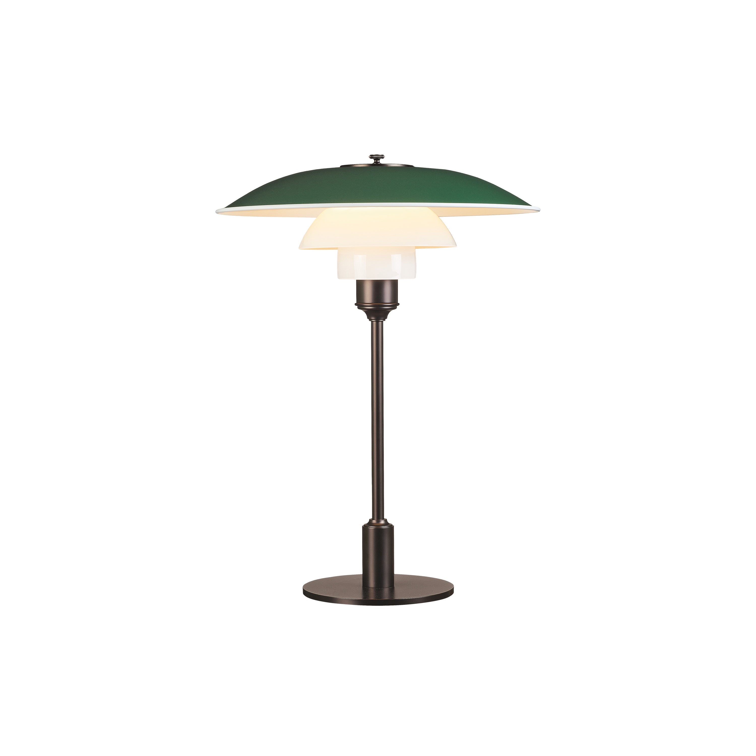 PH 3½-2½ Table Lamp: Green