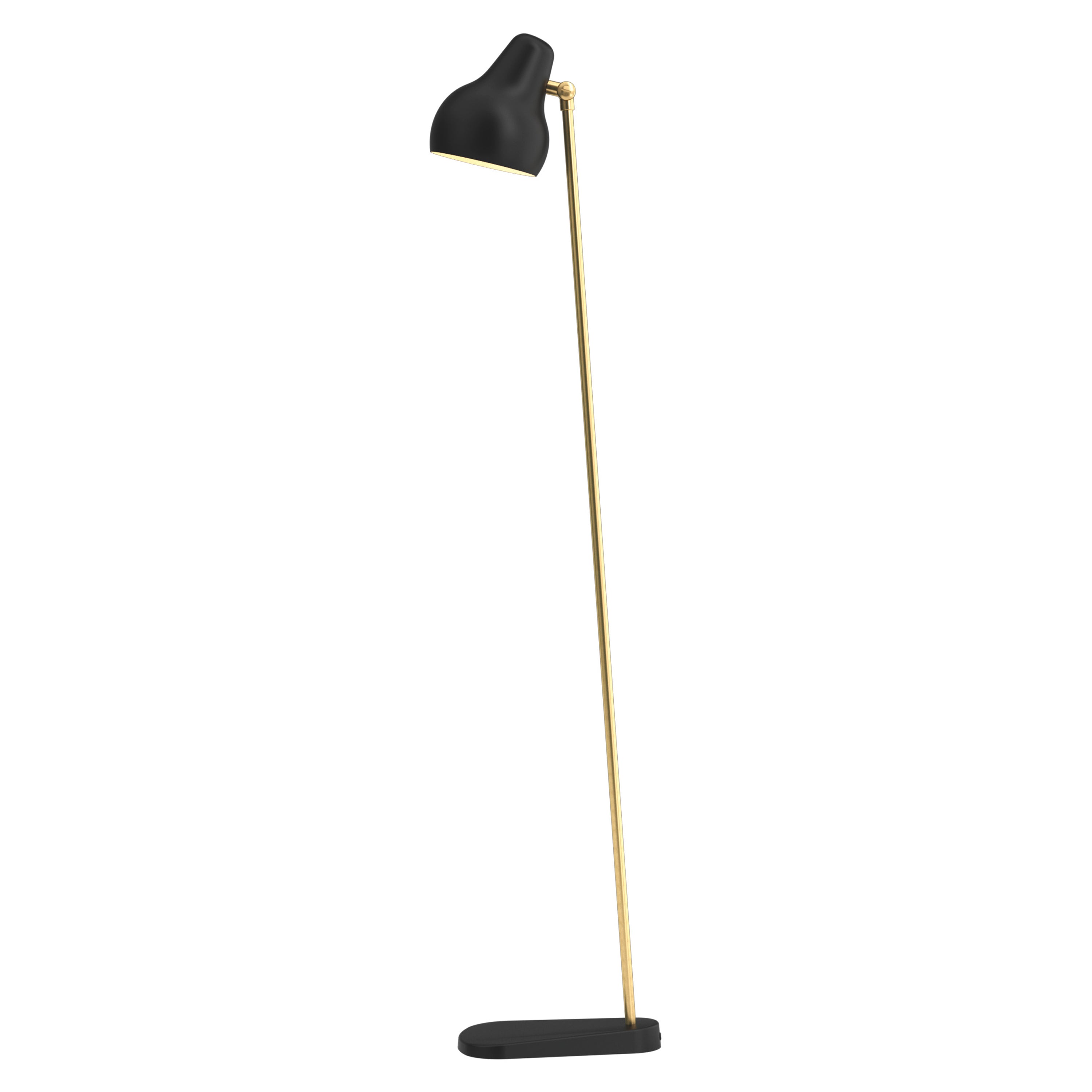 VL38 Floor Lamp: Black