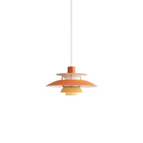 PH 5 Mini Pendant: Hues of Orange + White