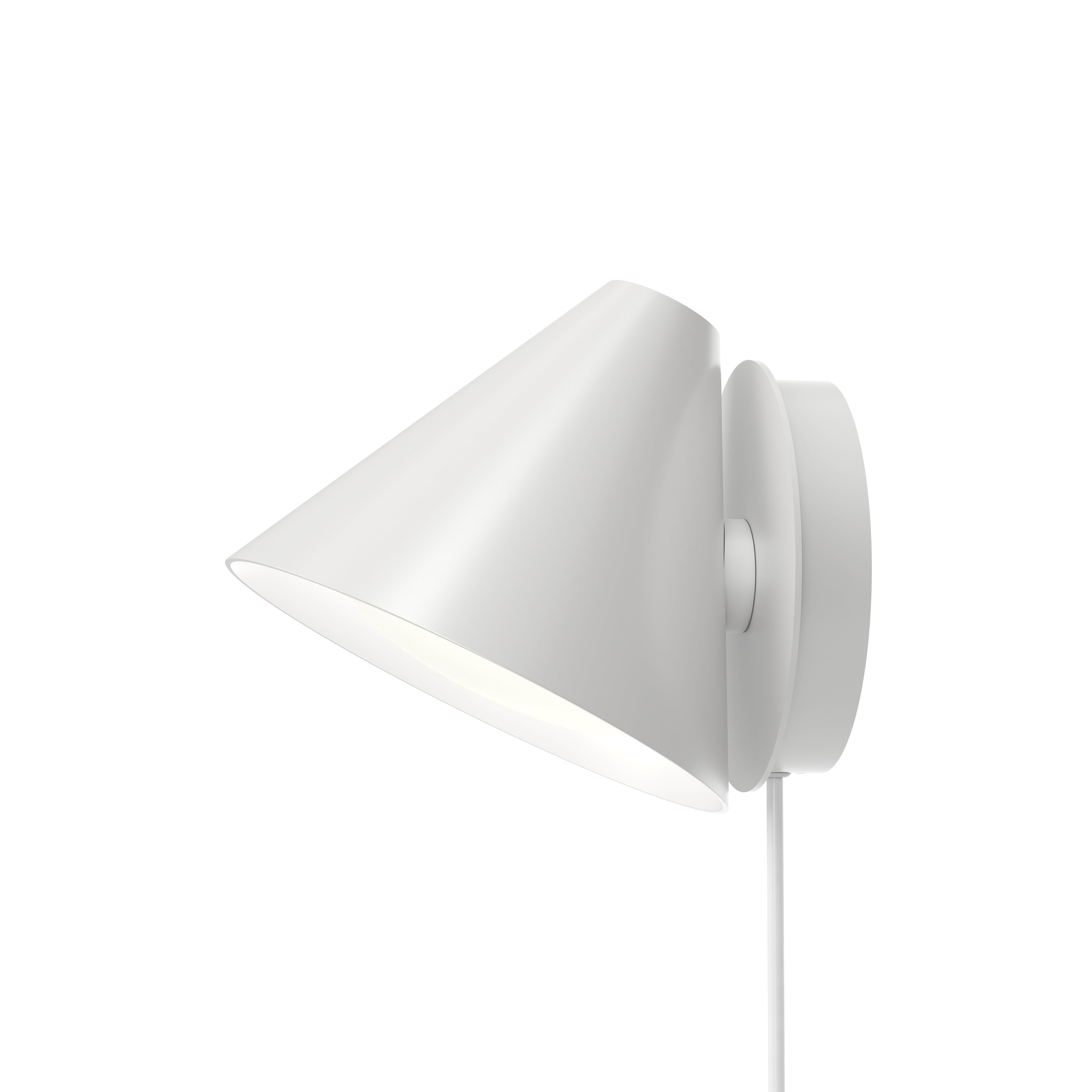 Keglen Wall Lamp: White
