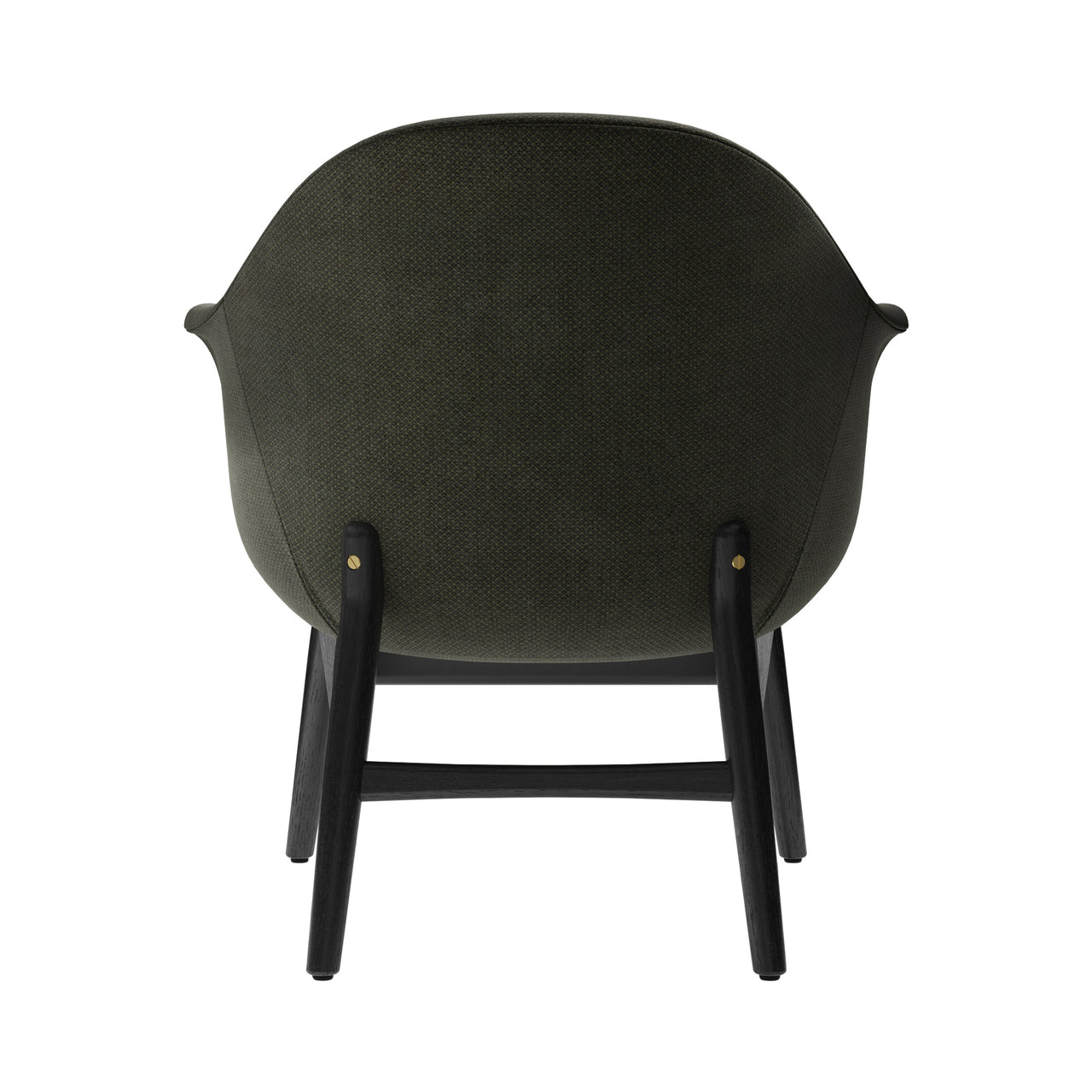 Harbour Lounge Chair: Black Oak + Fiord2 961